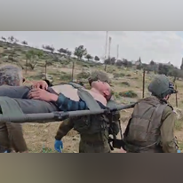 ידידיה טליה מפונה לאחר שהותקף על ידי פלסטינים