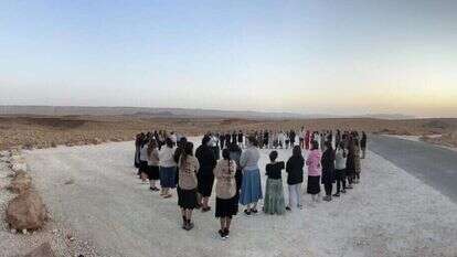 בנות השירות הלאומי במסע ישראלי. | באדיבות מסע ישראלי