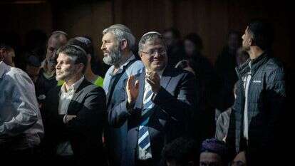 השרים במלאל סמוטריץ' ואיתמר בן גביר. | חיים גולדברג, פלאש 90