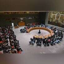 דיון במועצת הביטחון של האו"ם. | איי. אף. פיי