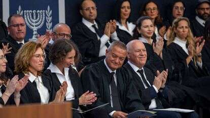 חאלד כבוב (במרכז). | פלאש 90