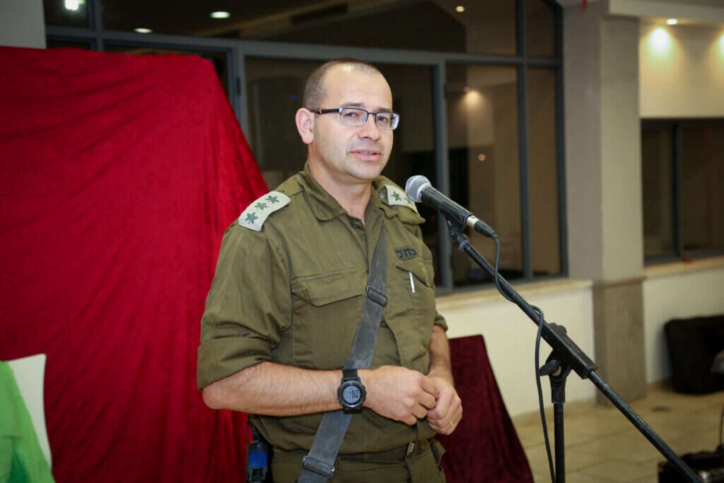 האלוף רומן גופמן. | גרשון אלינסון - פלאש 90