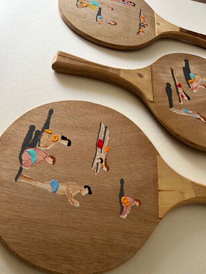 מטקות של האמנית ענבל אסא. | יח"צ