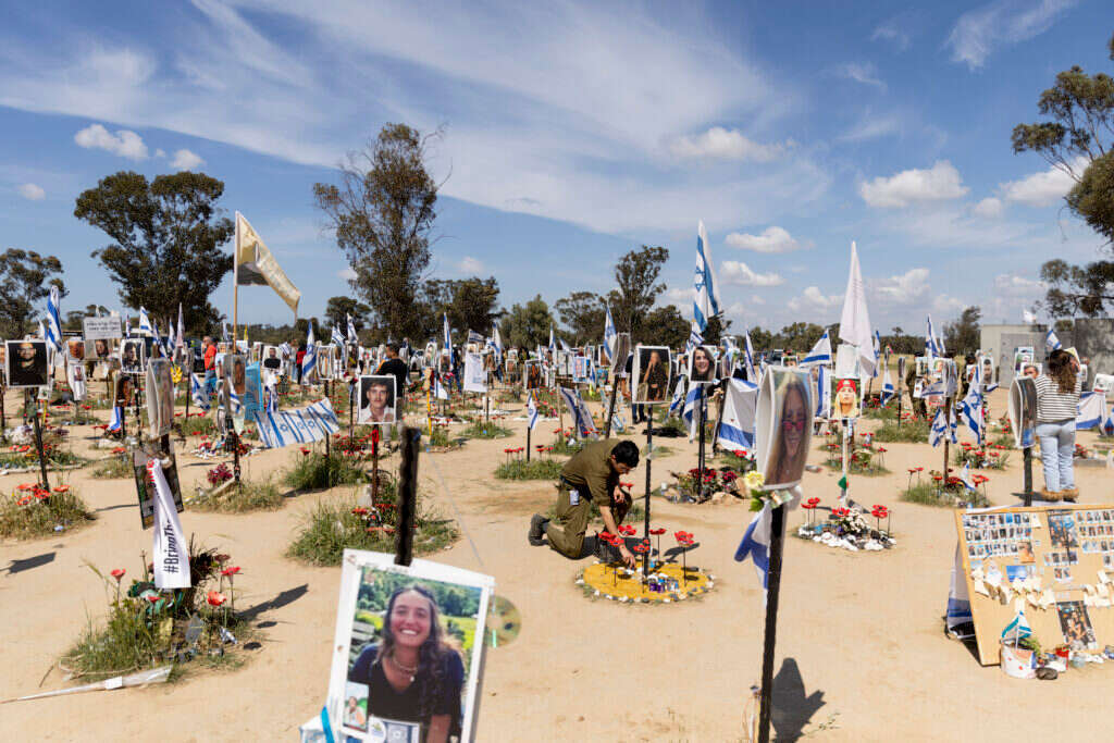 האנדרטה ביער רעים. | גטי אימג'ס