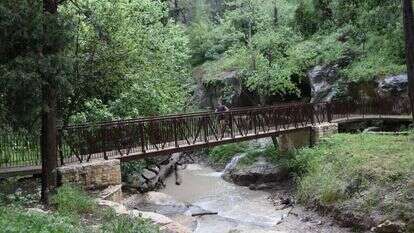 נחל השופט אחרי השיקום. | אלכס קולומוסיקי, מערך ההסברה קק״ל