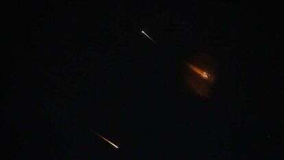 יירוט טילי המתקפה האיראנית, בשמי השומרון, אפריל 24'. | אלעד זגמן/TPS