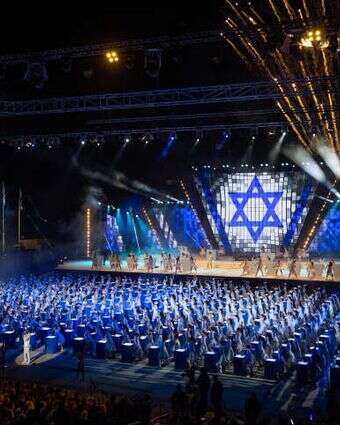 טקס המשואות. | יונתן זינדל, פלאש 90