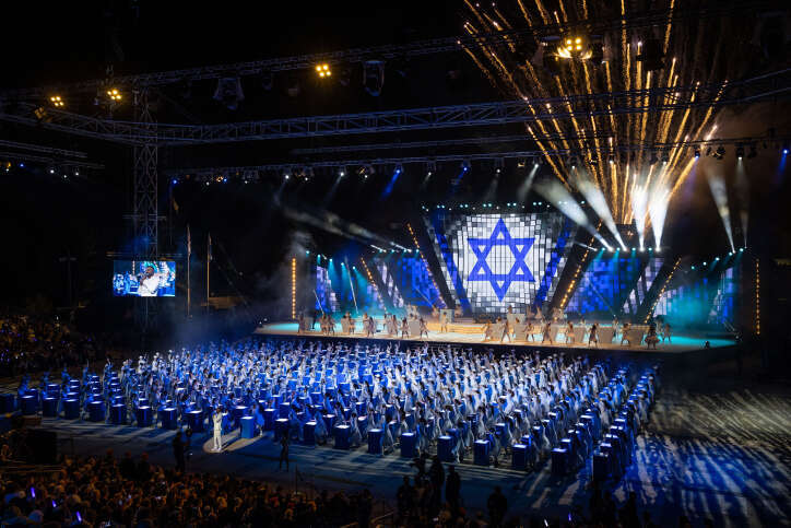 טקס המשואות. | יונתן זינדל, פלאש 90