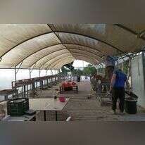 פעילות סינון העפר באתר הסינון במצפה המשואות. | פרויקט סינון העפר מהר הבית