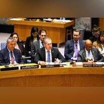 השגריר גלעד ארדן במועצת הביטחון של האו"ם. | Charly TRIBALLEAU / AFP