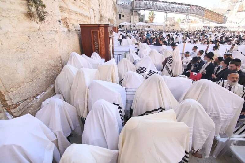 ברכת כהנים בכותל. | הקרן למורשת הכותל ברכת כהנים בכותל. | הקרן למורשת הכותל