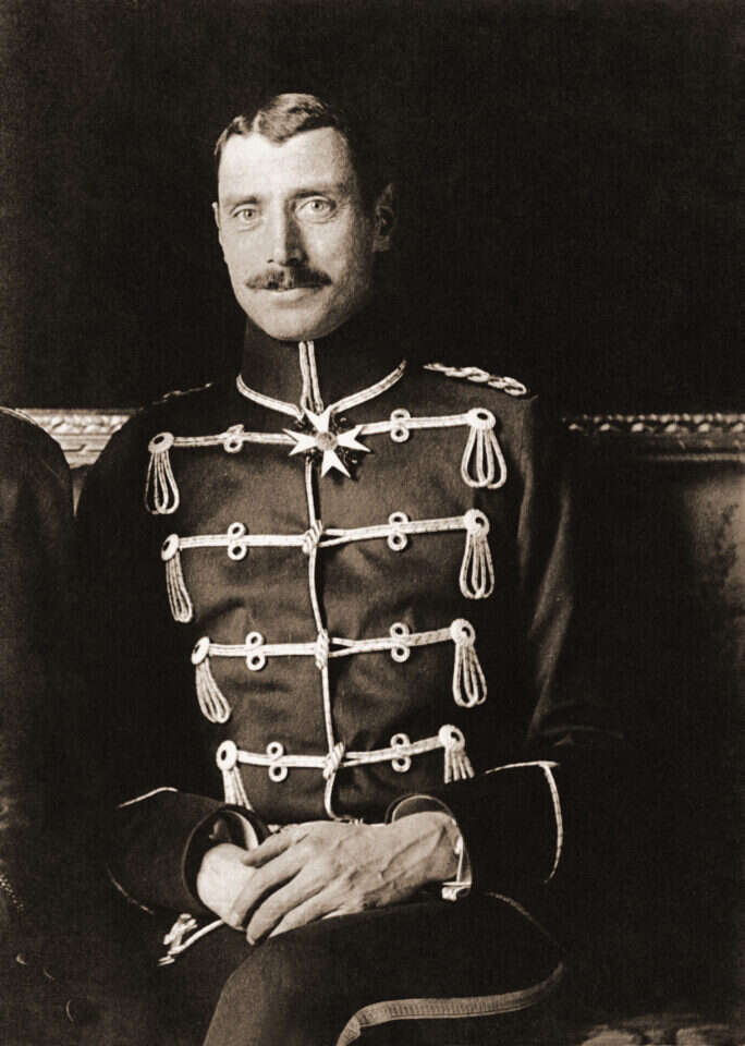 סגירת מעגל. מלך דנמרק כריסטיאן העשירי. | גטי אימג'ס