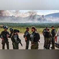 גם מג"ב על הכוונת. | איתי רון - פלאש 90