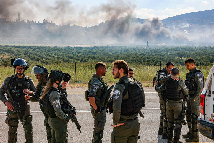 גם מג"ב על הכוונת. | איתי רון - פלאש 90