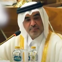 הבכיר הקטארי, אסא בן אחמד אל-נסר. | מסך מתוך יוטיוב