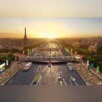 לחוות אולימפיאדה נטולת קורונה. פריז. | AFP