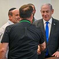 נתניהו במפגש עם משפחות חטופים ומשפחות שכולות, שלשום. | קובי גדעון /לע"מ