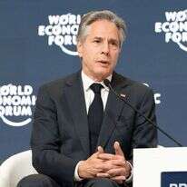 בלינקן בריאד, השבוע. | EPA/Deepu Das