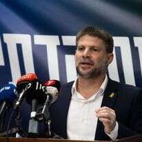 שר האוצר סמוטריץ', היום. | Oren Ben Hakoon/Flash90