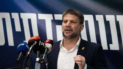 שר האוצר סמוטריץ', היום. | Oren Ben Hakoon/Flash90