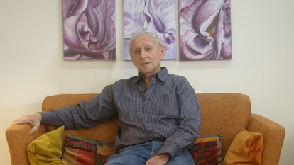 שורד השואה טומי שחם. | מסך, תאגיד השידור כאן