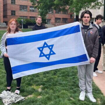 סטודנטים יהודים באוניברסיטה בוושינגטון די. סי. בארה"ב. למצולמים אין קשר לכתבה. | SAUL LOEB / AFP