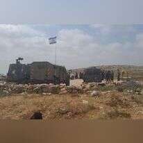 כוחות הביטחון והמנהל האזרחי מפנים את גבעת "אור מאיר" בבנימין, מוקדם יותר החודש