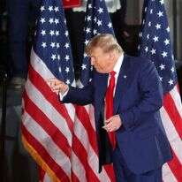 טראמפ, אמש. | Alex Wroblewski / AFP