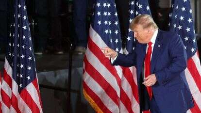 טראמפ, אמש. | Alex Wroblewski / AFP