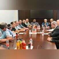 נתניהו במפגש עם משפחות חטופים ומשפחות שכולות, שלשום. | קובי גדעון /לע"מ