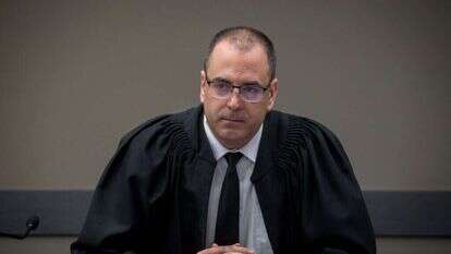 בשופט בני שגיא. | מרים אלסטר, פלאש 90