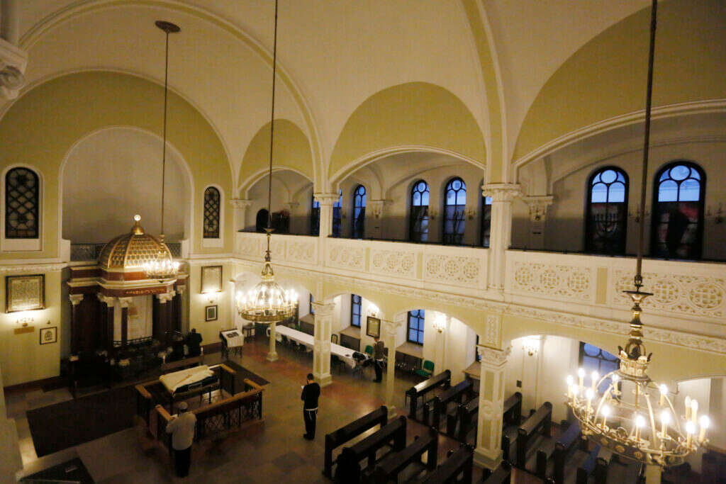 בית הכנסת נוז'יק בוורשה. | Miriam Alster/FLASH90