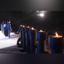 עצרת נעילת יום השואה בקיבוץ לוחמי הגטאות. | מסך מיוטיוב עצרת נעילת יום השואה בקיבוץ לוחמי הגטאות. | מסך מיוטיוב