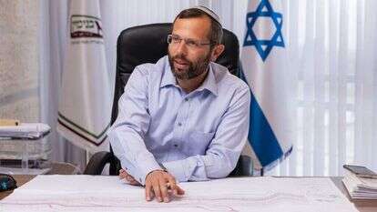 ראש מועצת בנימין וראש מועצת יש"ע, ישראל גנץ. | ברוך גרינברג