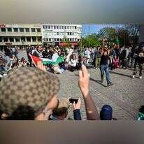 הפגנה אנטי-ישראלית במאלמו, שוודיה. | EPA/JOHAN NILSSON