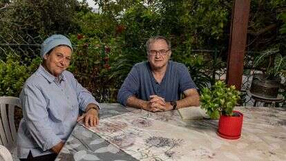 "בעלי חושב שהייתי צריכה ללכת לכנסת, אני לא מסכימה איתו". דניאלה וייס עם יאיר שלג. | נעמה שטרן