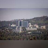 המרכז הרפואי הדסה עין כרם. | יונתן זינדל, פלאש 90