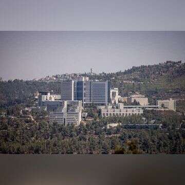 המרכז הרפואי הדסה עין כרם. | יונתן זינדל, פלאש 90