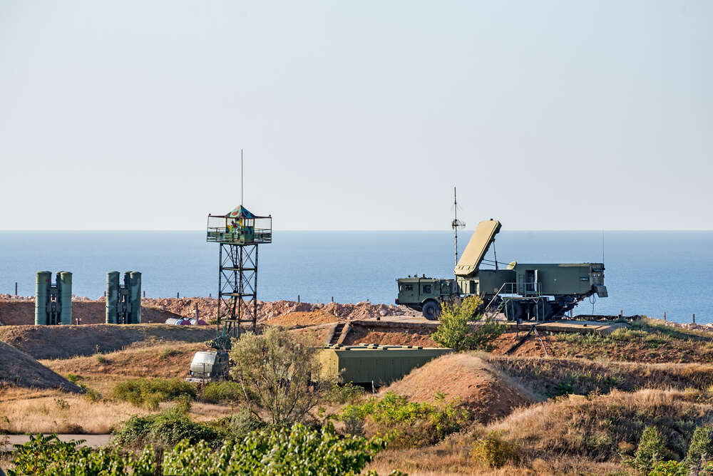 מערכת הגנה אווירית S-400 בטורקיה. | שאטרסטוק
