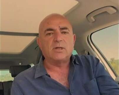 ראש מועצת מטה אשר משה דוידוביץ, היום. | מסך מתוך ערוץ הכנסת