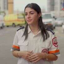 משיאת המשואה אושרית חדד. קרדיט: ארגון מד"א