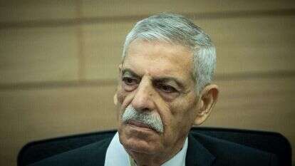 נציב תלונות הציבור על השופטים לשעבר, אורי שוהם. | יהונתן סינדל - פלאש 90