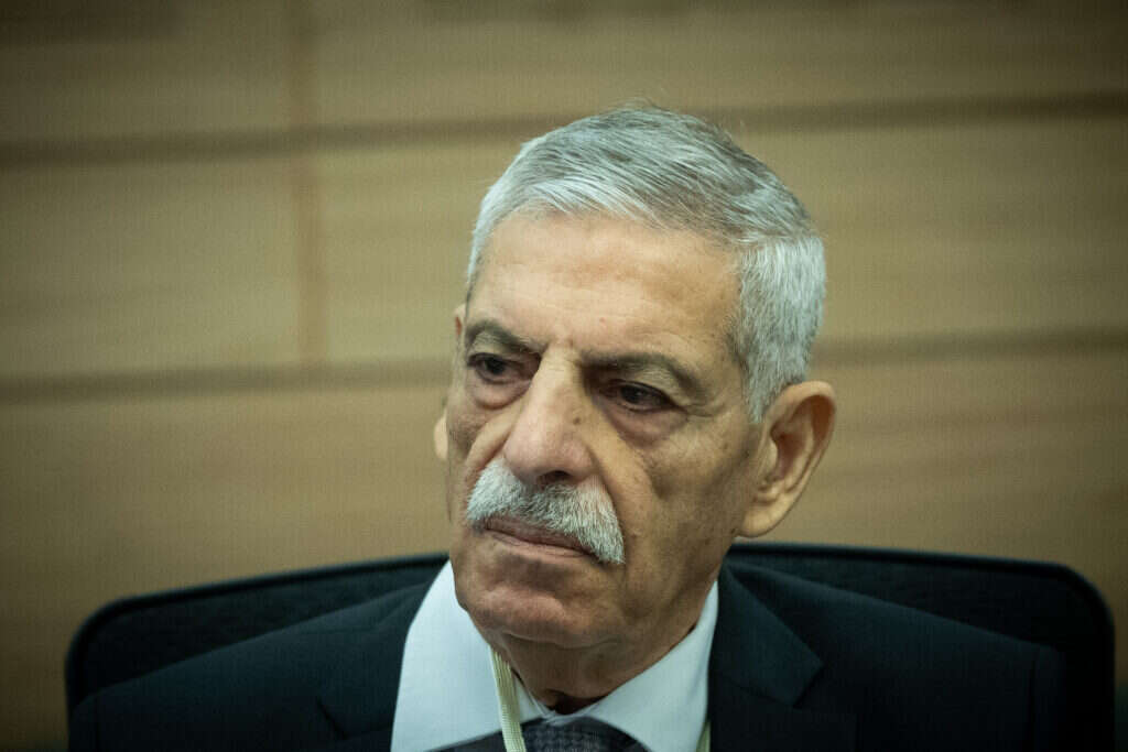 נציב תלונות הציבור על השופטים לשעבר, אורי שוהם. | יהונתן סינדל - פלאש 90