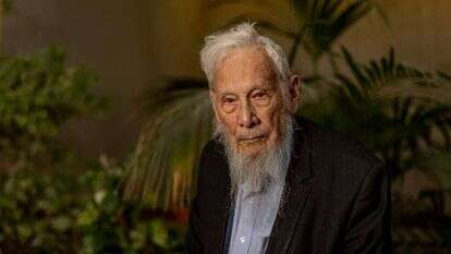 פרופ' ישראל אומן באוניברסיטה העברית בירושלים, השבוע. | נעמה שטרן