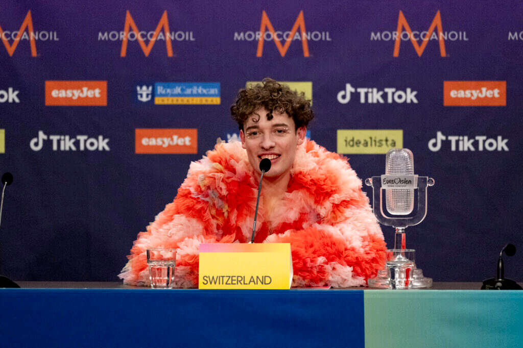 הנציג השווייצרי נמו מטלר, שזכה באירוויזיון 2024. | Sarah Louise Bennett, EBU