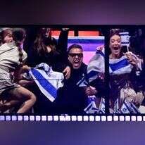 המשלחת הישראלית לאירוויזיון, אמש. | Jessica Gow, AFP