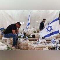 יום הזיכרון, תשפ"ד. הר הרצל. | EPA