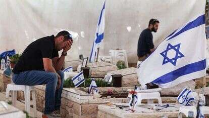 יום הזיכרון, תשפ"ד. הר הרצל. | EPA