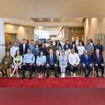 משיאי המשואות עם ראש הממשלה, תשפ"ד. | קובי גדעון - לע״מ