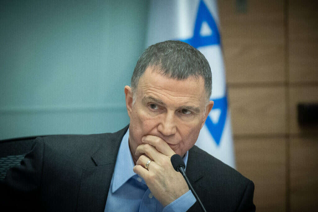 יו"ר ועדת חוץ וביטחון, ח"כ יולי אדלשטיין. | יונתן זינדל, פלאש 90